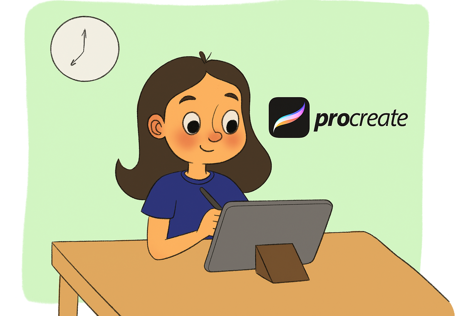 how to use procreate